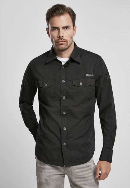 Brandit Slim Worker Shirt black