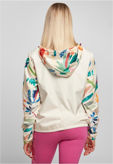 Urban Classics Ladies Mixed Pull Over Jacket whitesandfruity -  Gangstagroup.cz - Online Hip Hop Fashion Store