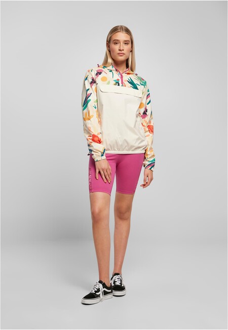 Urban Classics Ladies Mixed Pull Over Jacket whitesandfruity -  Gangstagroup.cz - Online Hip Hop Fashion Store