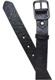 Urban Classics Ostrich Synthetic Leather Belt 2-Pack black/leaf