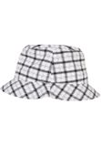 Urban Classics Check Bucket Hat white/grey
