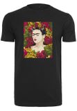 Mr. Tee Ladies Frida Kahlo Portrait Tee black