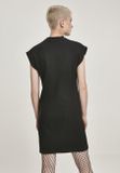 Urban Classics Ladies Naps Terry Extended Shoulder Dress black