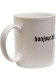 Mr. Tee Bonjour Bitches Cup white