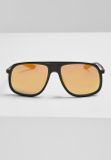 Urban Classics 107 Chain Sunglasses Retro blk/yellow