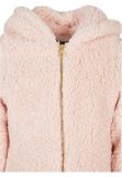 Urban Classics Girls Sherpa Jacket pink