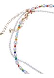 Urban Classics Various Pearl Layering Necklace and Anklet Set multicolor
