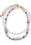 Urban Classics Various Pearl Layering Anklet multicolor
