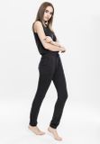Urban Classics Ladies Tech Mesh Long Jumpsuit black