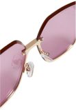 Urban Classics Sunglasses Michigan lilac/gold