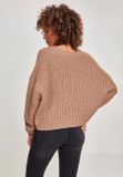 Urban Classics Ladies Wide Oversize Sweater taupe