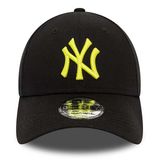 Kšiltovka New Era 9FORTY Adjustable Cap New York Yankees League Essential Black  Neon Green