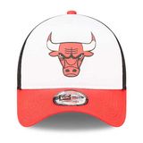 kšiltovka New Era 940 Af Trucker NBA Team Clear Black Chicago Bulls cap White Black Red