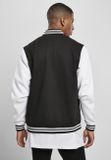 Starter College Fleece Jacket black/white