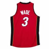 Jersey Mitchell &amp; Ness Miami Heat #3 Dywane Wade Alternate Finals Jersey scarlet