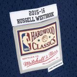 Mitchell &amp; Ness Oklahoma City Thunder #0 Russell Westbrook Alternate Jersey navy