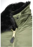 Brandit MA2 Jacket Fur Collar olive