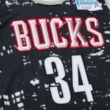 Jersey Mitchell &amp; Ness Milwaukee Bucks #34 Giannis Antetokoumpo World Rising Stars Jersey All-Star 2015 black/white