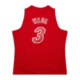 Mitchell &amp; Ness Miami Heat #3 Dwyane Wade Swingman Jersey scarlet