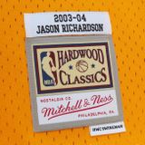 Mitchell &amp; Ness Golden State Warriors #23 Jason Richardson Swingman Jersey  yellow