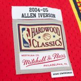 Mitchell &amp; Ness Philadelphia 76ers #3 Allen Iverson HWC Swingman Jersey light red