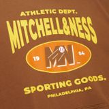 Mitchell &amp; Ness sweatshirt Branded M&amp;N Athletic Dept Hoodie brown