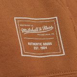 Mitchell &amp; Ness sweatshirt Branded M&amp;N Athletic Dept Hoodie brown