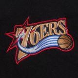 Mitchell &amp; Ness sweatshirt Premium N&amp;N Player Fleece Vintage Logo Philadelphia 76ers black