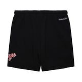Mitchell &amp; Ness shorts Chicago Bulls Postgame Fleece Shorts Vintage Logo black
