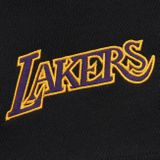 Mitchell &amp; Ness shorts Los Angeles Lakers Postgame Fleece Shorts Vintage Logo black
