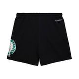 Mitchell &amp; Ness shorts Boston Celtics Postgame Fleece Shorts Vintage Logo black