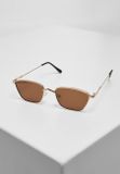 Urban Classics Sunglasses Kalymnos With Chain gold/brown
