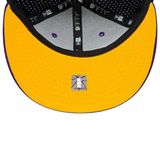 kšiltovka New Era 9Fifty Half Stitch LA Lakers Purple Snapback Cap Snapback Cap