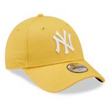 Dětská New Era 9Forty YOUTH Essendial MLB New York Yankees League Yellow White cap Adjustable