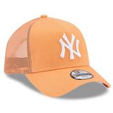 Detská kšiltovka NEW ERA 940 Af trucker MLB League essential NY cap Beige