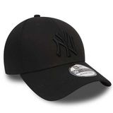 Pánská černá kšiltovka New Era 39thirty MLB League Basic NY Yankees Black on Black cap