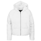 Urban Classics Ladies Hooded Oversized Puffer Jacket offwhite