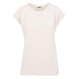 Dámské tričko Urban Classics Ladies Extended Shoulder Tee pink