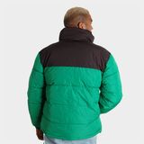Obojstranní Zimní bunda Karl Kani Retro Block Reversible Puffer Jacket green/black/white