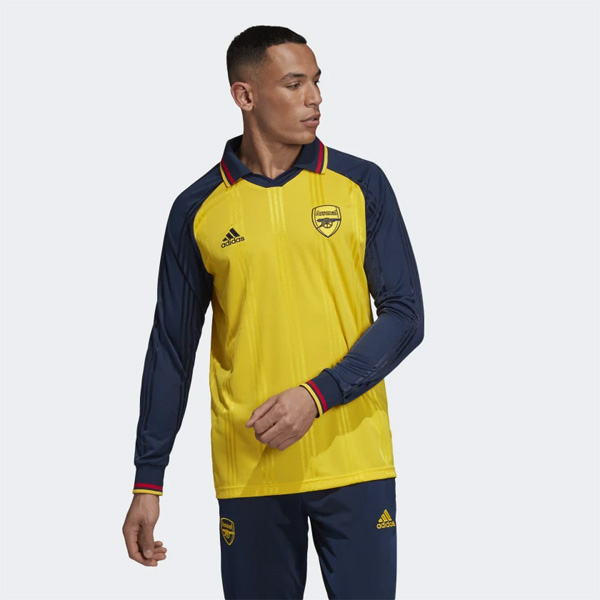 Levně Tričko Adidas Arsenal London Icon Tee Yellow