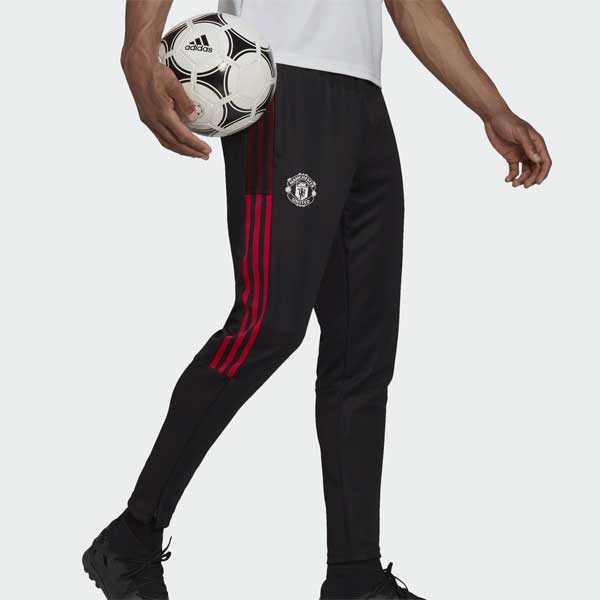 Levně Tepláky Adidas Manchester United Trackpants black