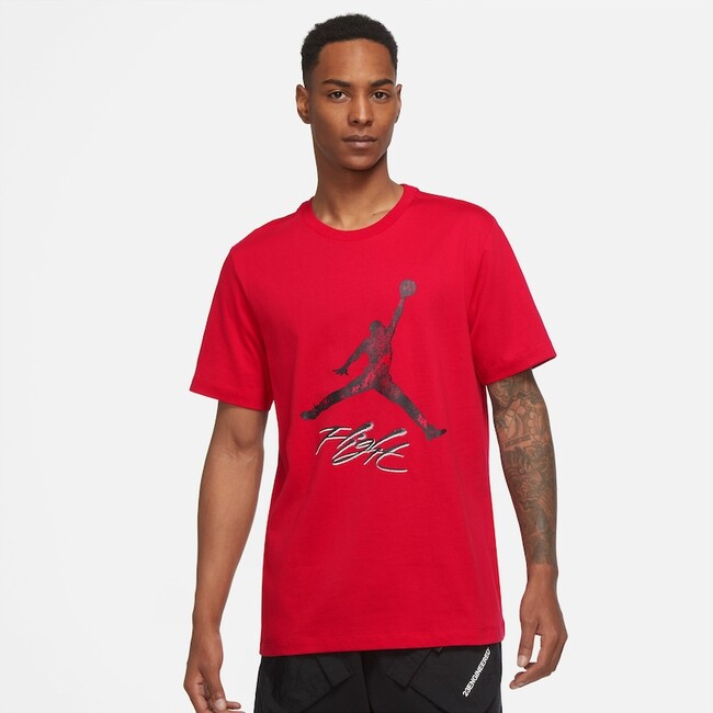 Levně Pánské tričko Air Jordan Essentials Jumpman Tee Red