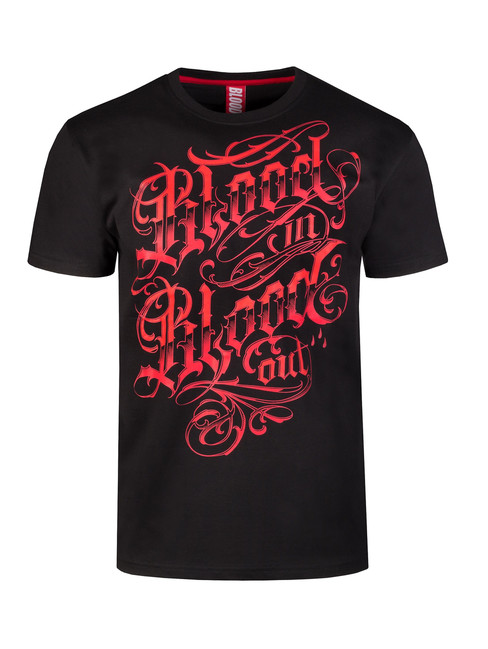 Levně Blood In Blood Out Script T-Shirt