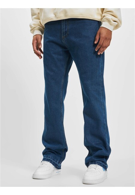 DEF Straight Loose Fit Denim midblue washed