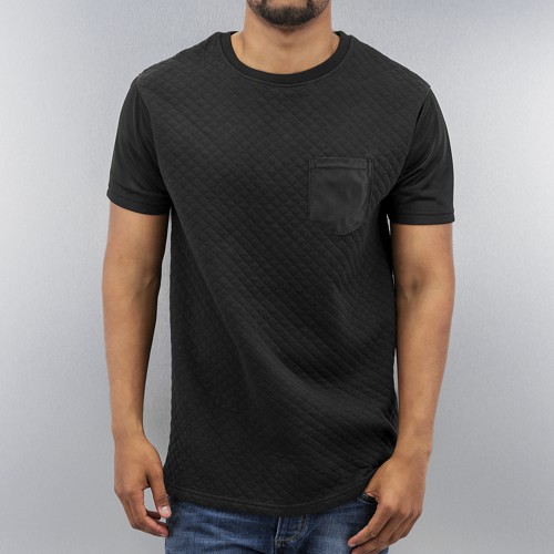 Levně Just Rhyse Quilted T-Shirt Black