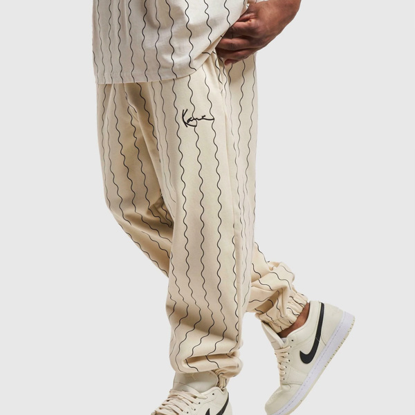 Tepláky Karl Kani Small Signature Ziczac Pinstripe Relaxed Fit Sweatpants w