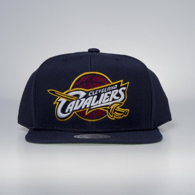 Levně Mitchell & Ness cap snapback Cleveland Cavaliers navy Wool Solid / Solid 2