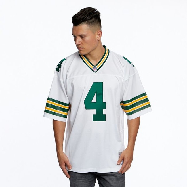 Levně Mitchell & Ness jersey Green Bay Packers #3 Brett Favre white NFL Legacy Jersey