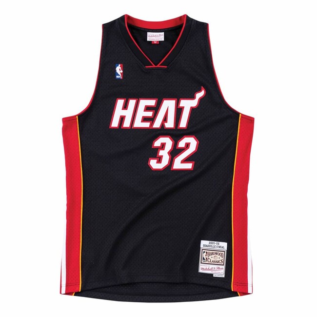 Levně Mitchell & Ness Miami Heat #32 Shaquille O'Neal Swingman Road Jersey black