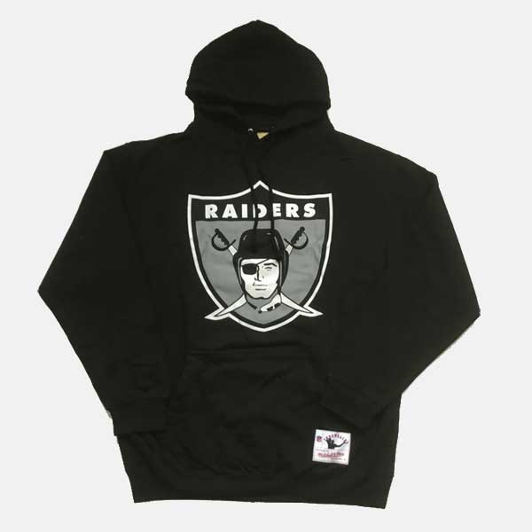 Levně Mitchell & Ness sweatshirt Oakland Raiders NFL Team Logo Hoody black